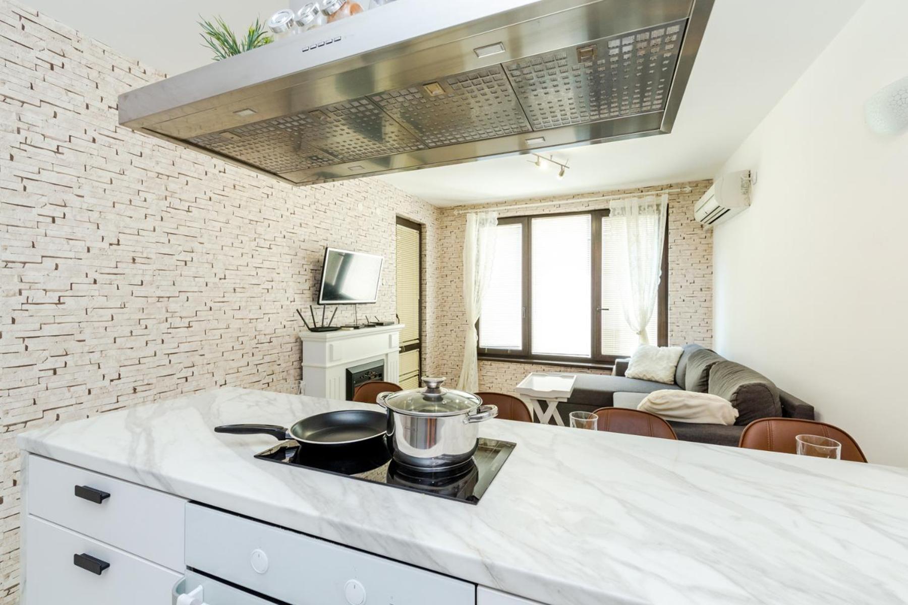 The White Apartment - Free Parking ソフィア エクステリア 写真